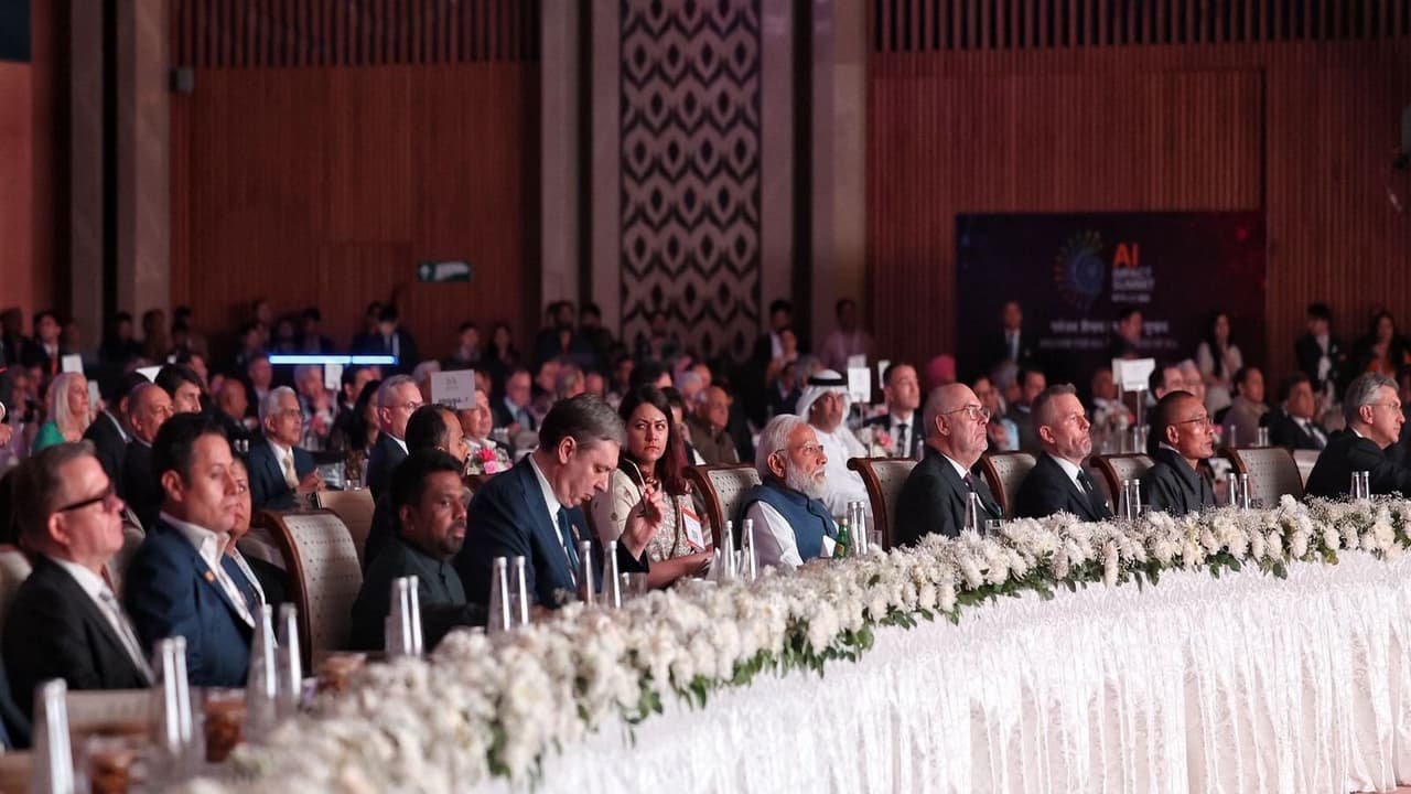AI Impact Summit: PM Modi showcases India's culture to world leaders