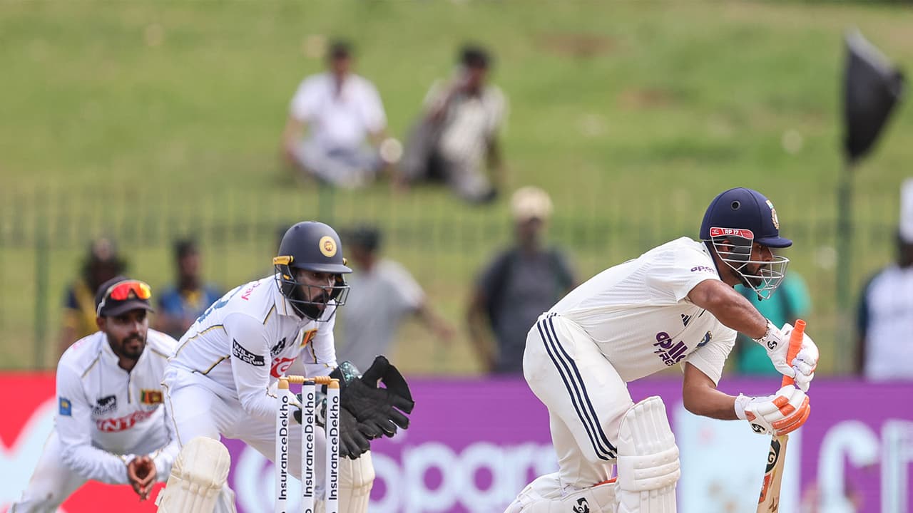 Pant, Jurel fifties propel India to a commanding 419/6 at lunch ...