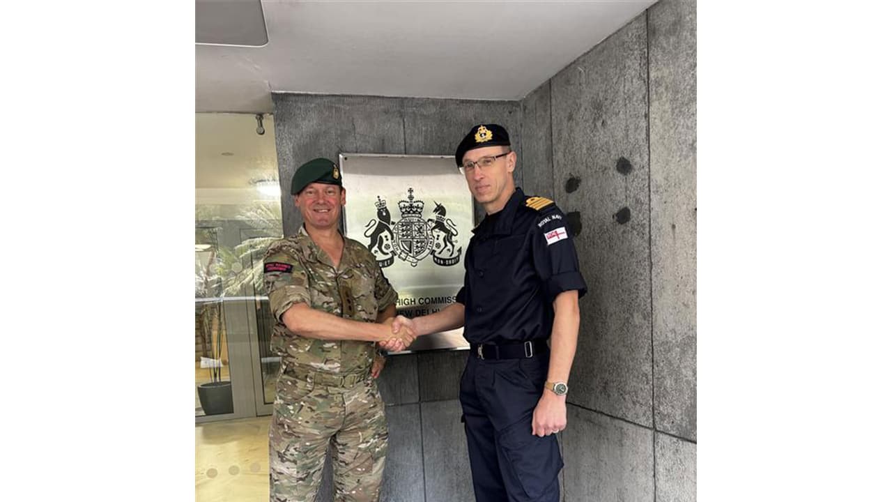 UK's new Naval Advisor to India: Capt Peskett replaces Col Westlake