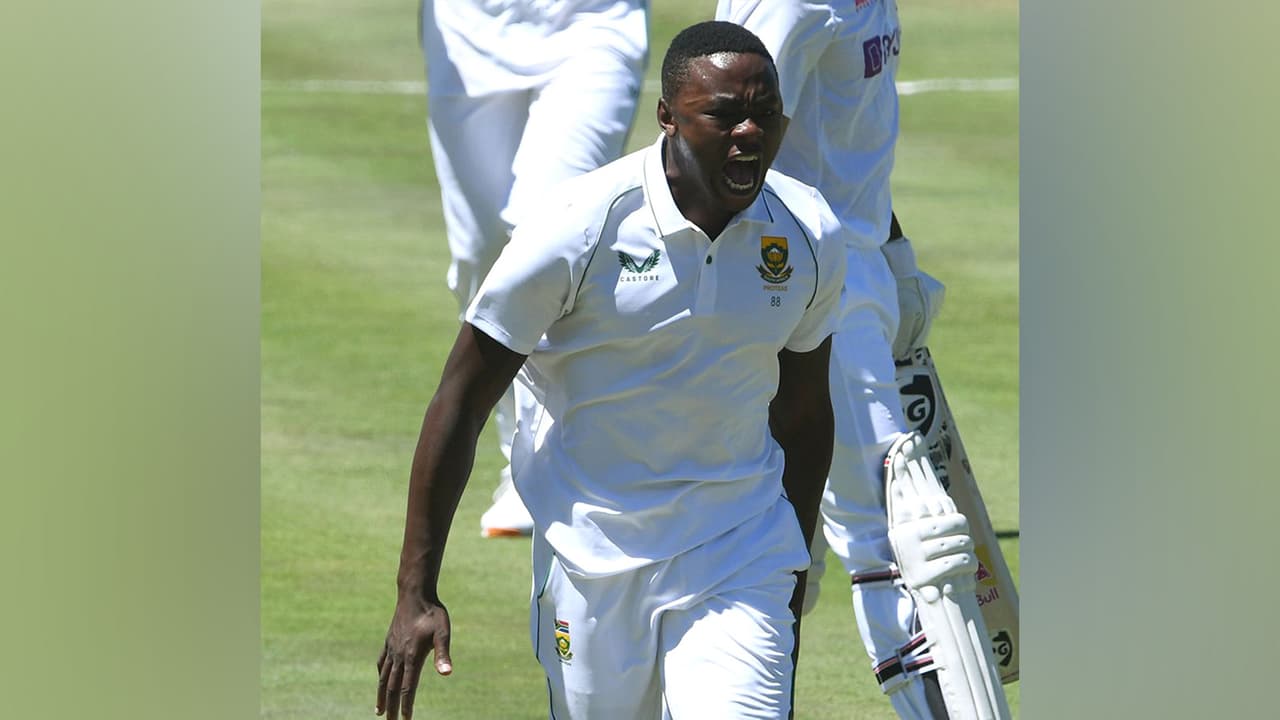 Kagiso Rabada ruled out of second Test against India with rib injury ...