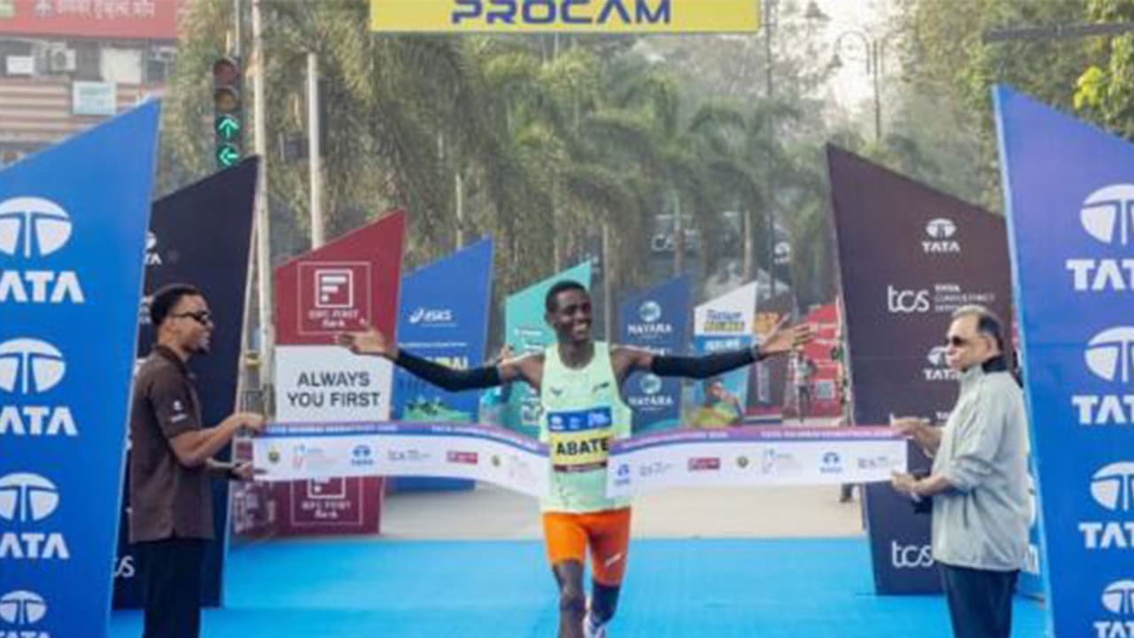 Mumbai Marathon: Ethiopians Tadu Abate, Yeshi Chekole clinch titles