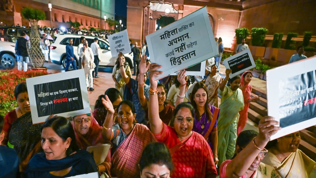 Women's Reservation Bill fails; BJP announces massive nationwide protest