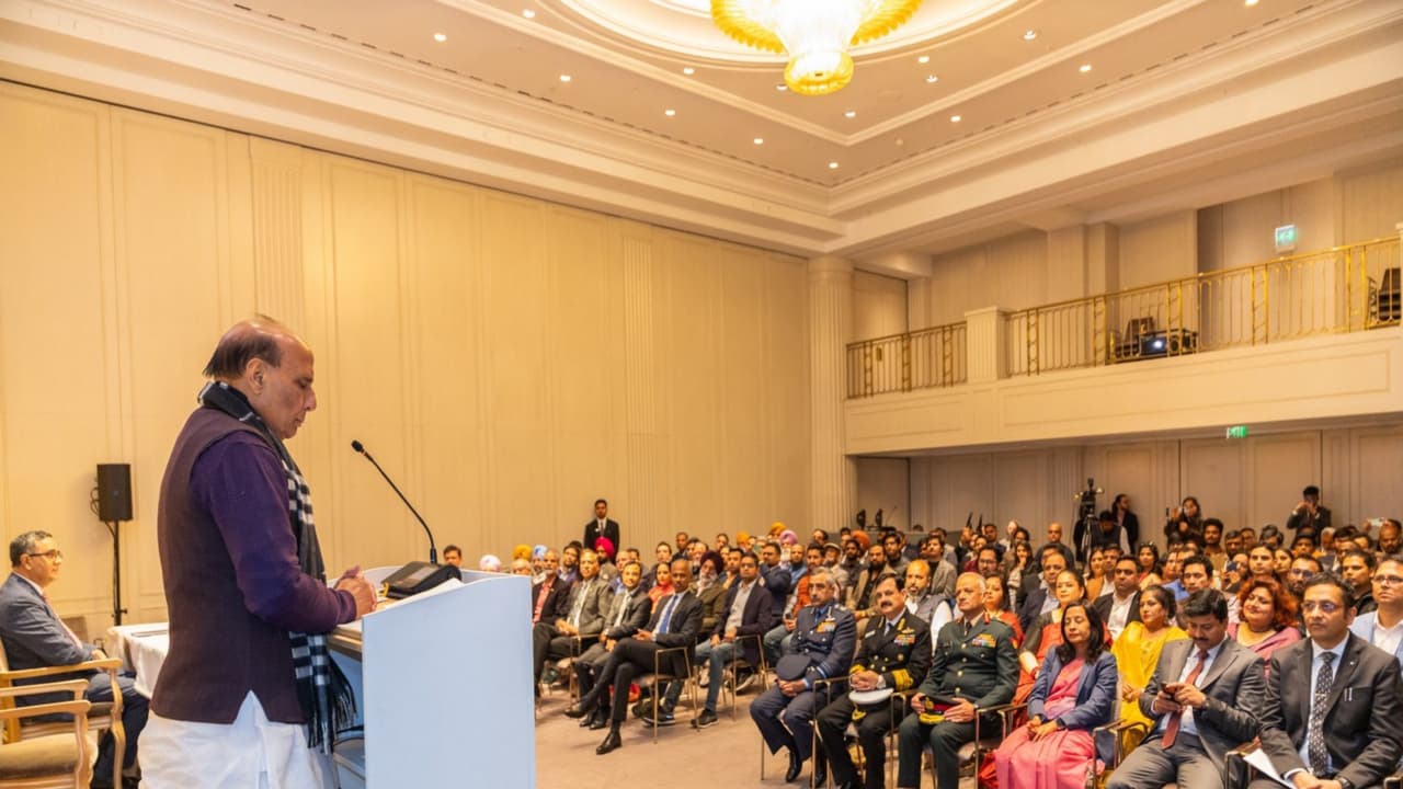 Rajnath Singh hails Indian diaspora in Germany as 'Living Bridge'