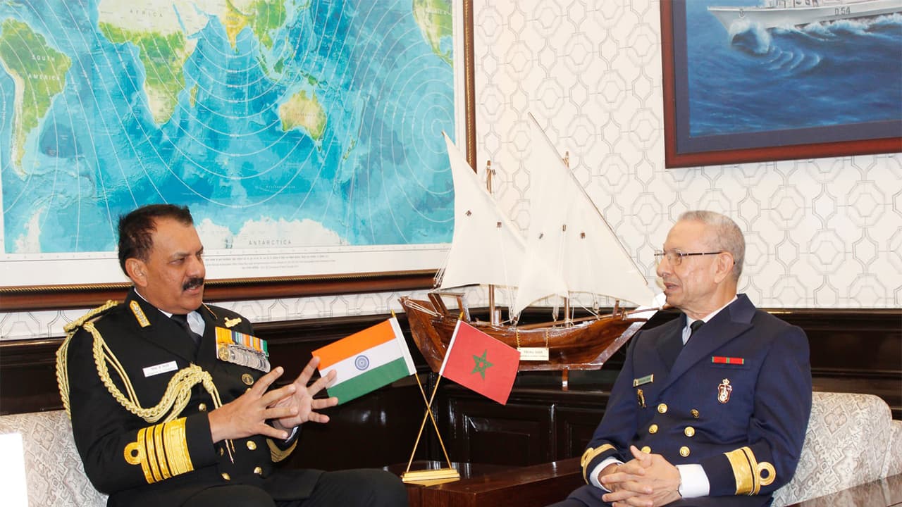 India, Morocco discuss strengthening naval ties, training exchanges