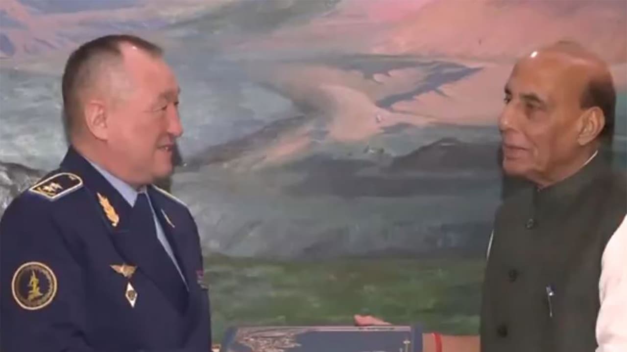 Rajnath Singh meets Kazakh, Kyrgyz counterparts at SCO meet in Bishkek