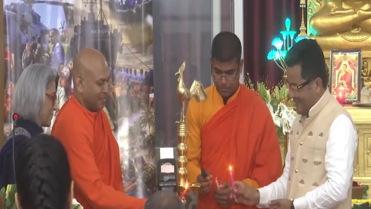 Sri Lanka thanks India for cyclone relief at Maha Bodhi Society event