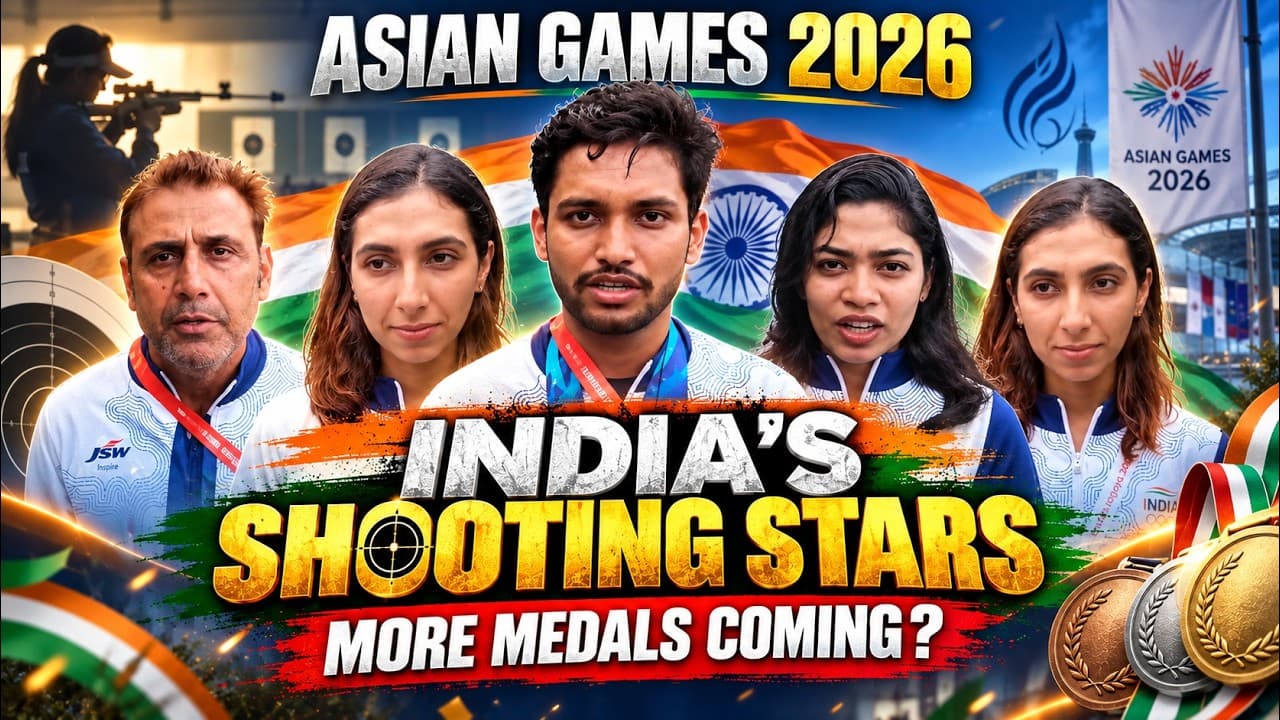 Asian Games 2026: India’s Shooting Stars Shine in Nagoya | More Medals Ahead | World Sports