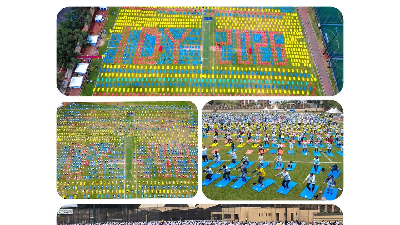 International Yoga Day sees massive turnout across Kenya and East Africa