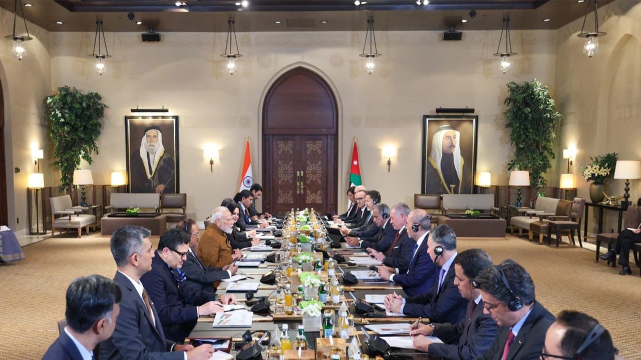 India, Jordan sign MoUs on energy, water, culture during PM's visit