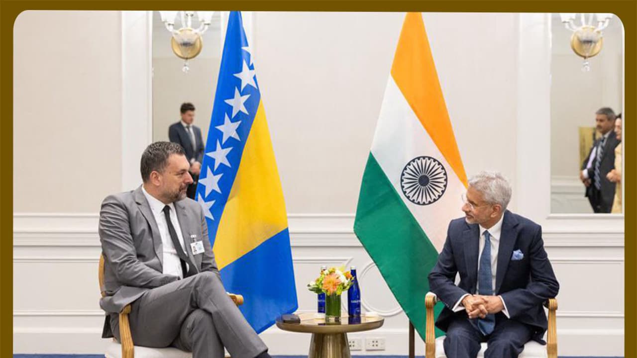 India-Bosnia ties strengthen; Jaishankar extends National Day wishes