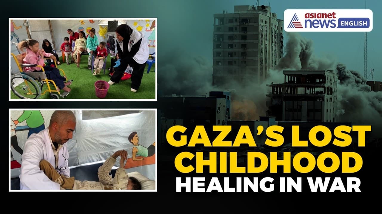 Gaza’s Injured Children Fight to Walk Again | Inside Deir el-Balah Recovery Camp | War Stories