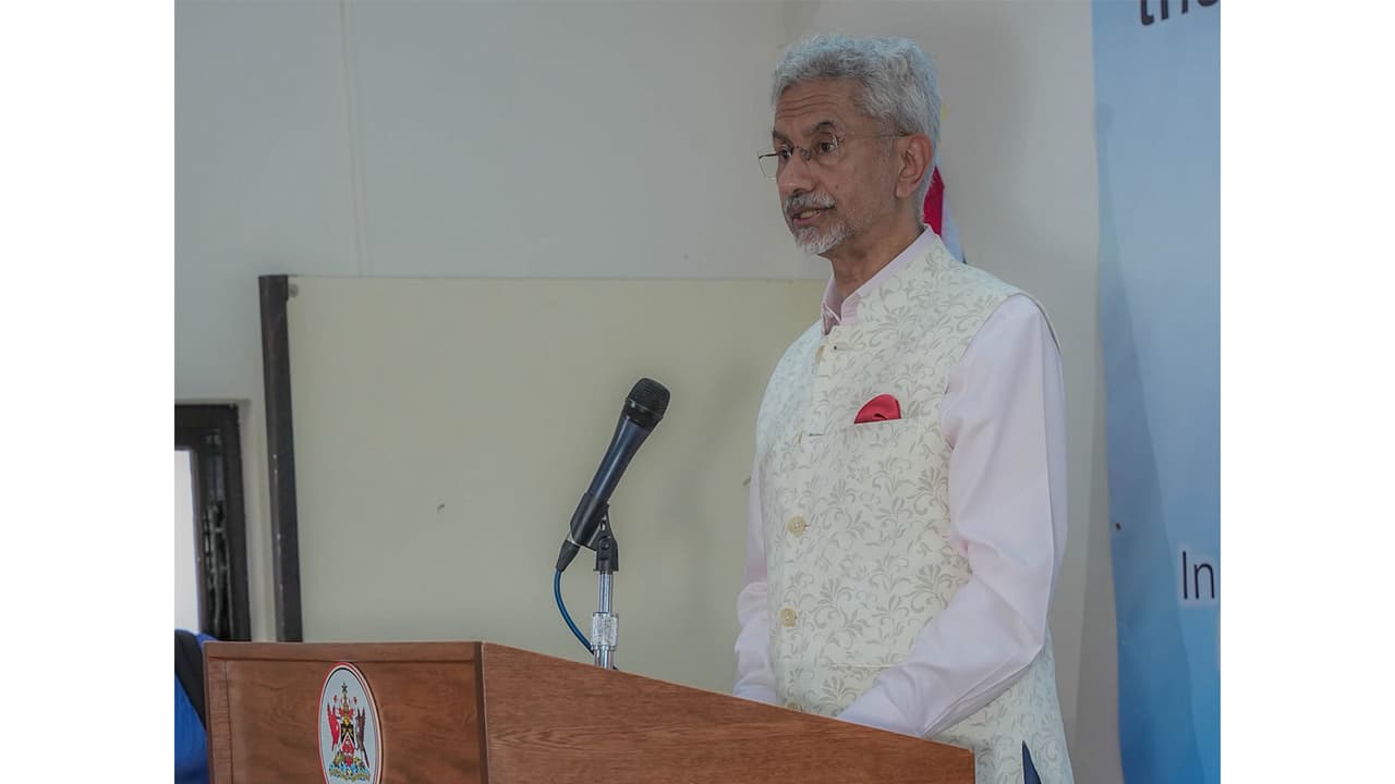 Jaishankar visits Trinidad, joins PM on historic Nelson Island visit