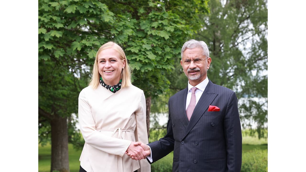 Jaishankar, Finnish FM discuss AI, 6G, semiconductors in Helsinki