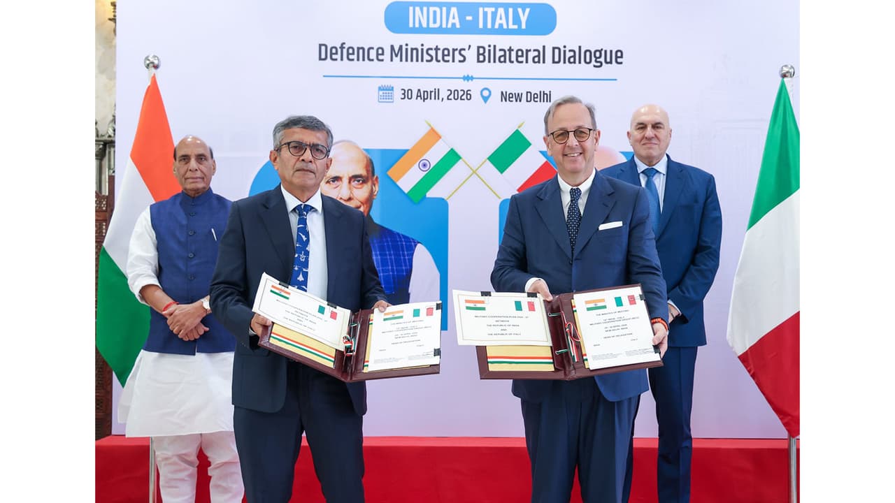 India, Italy exchange military cooperation plan, boost maritime ties