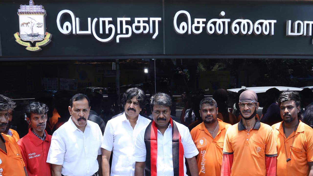 TN Polls: DMK's Chittrarasu woos gig workers with welfare promises