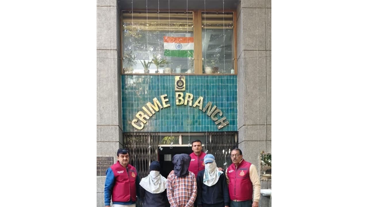 Delhi Crime Branch busts high-profile cyber fraud ring, 3 arrested
