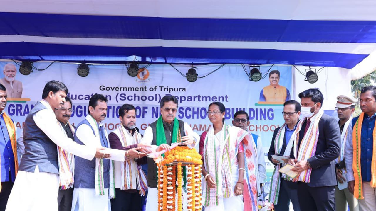 Tripura moving ahead in all areas of development, says CM Manik Saha