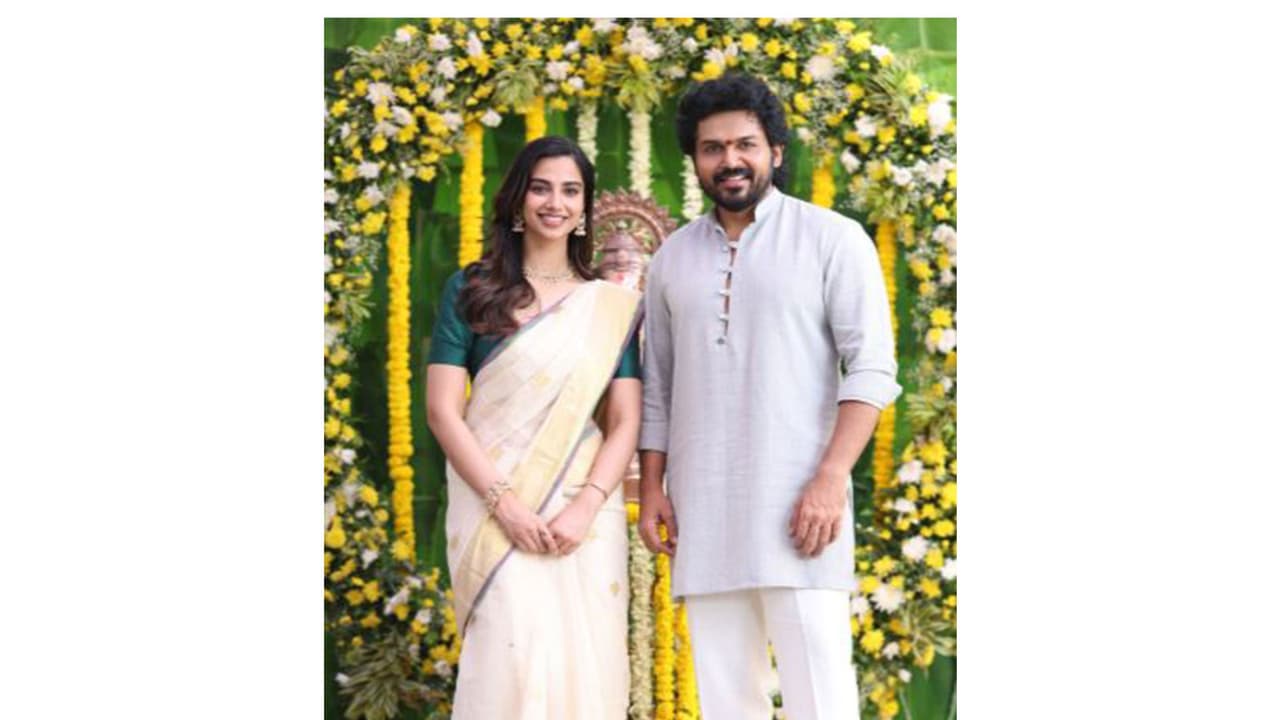 'Karthi 30': Actor's new film with Meenakshi Chaudhary begins shoot