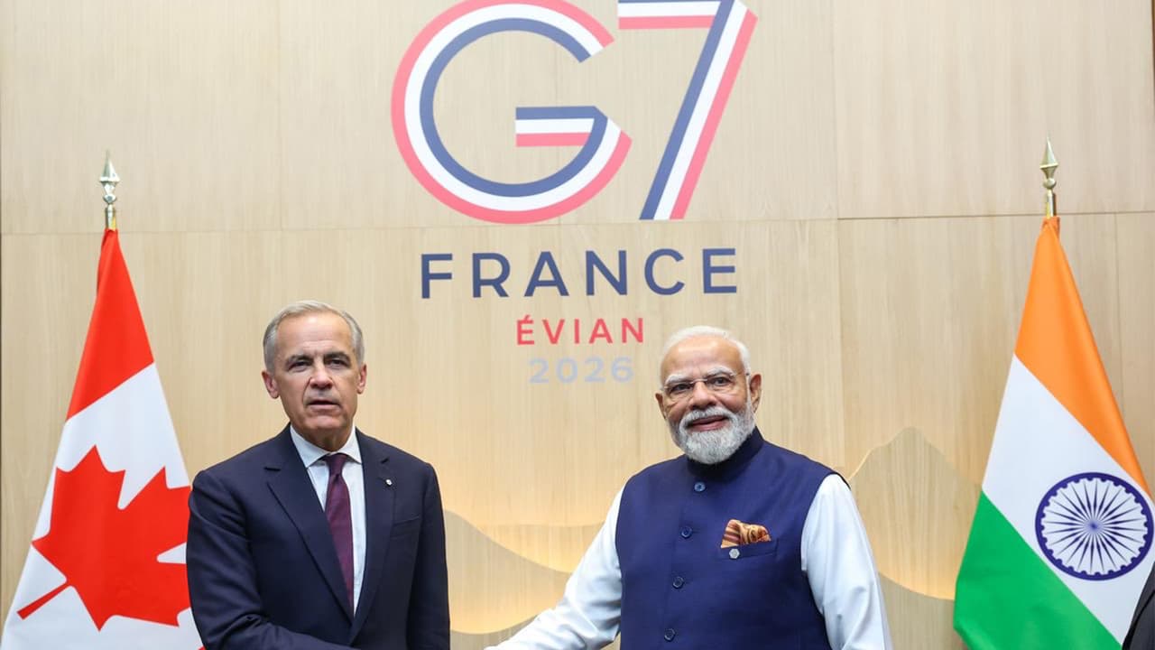 G7 Summit: Modi, Canadian PM Mark Carney discuss trade, energy ties