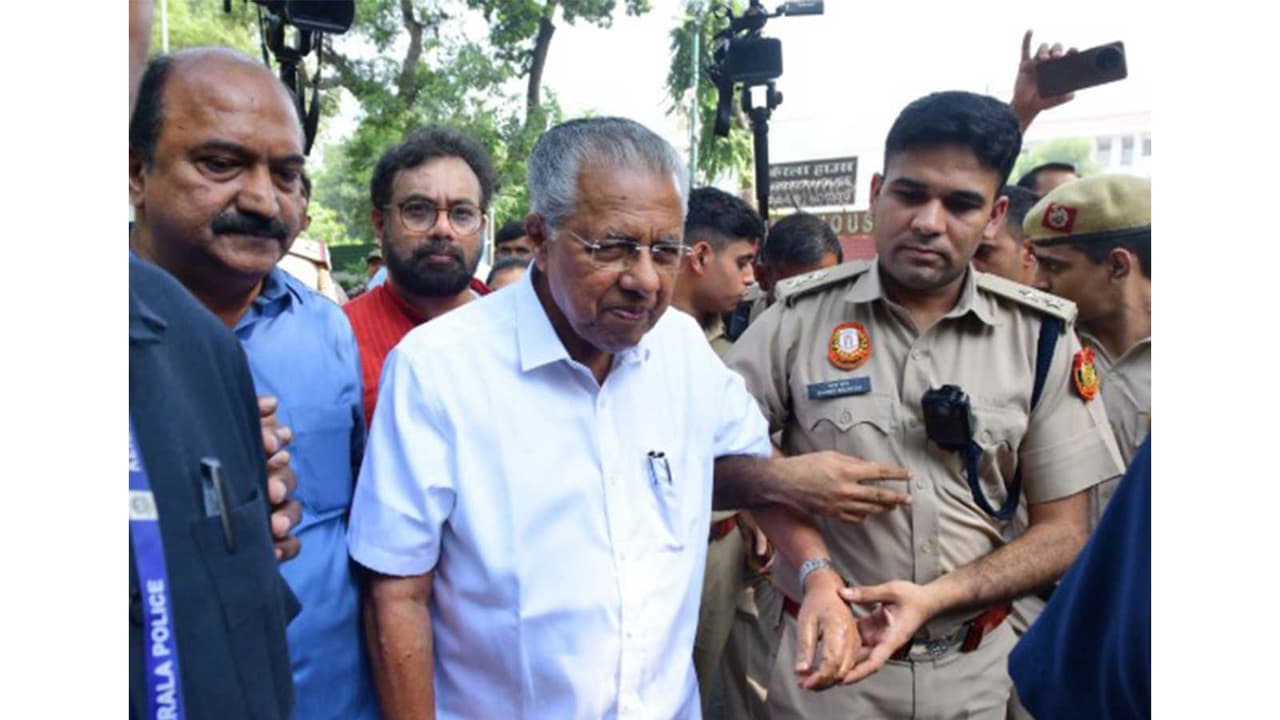 CPI(M) leader Pinarayi Vijayan accused the Modi government of a 'ruthless crackdown on democracy' after he and other Left leaders were detained in Delhi. Vijayan stated no repression can extinguish the resolve to defend the Constitution and right to vote.