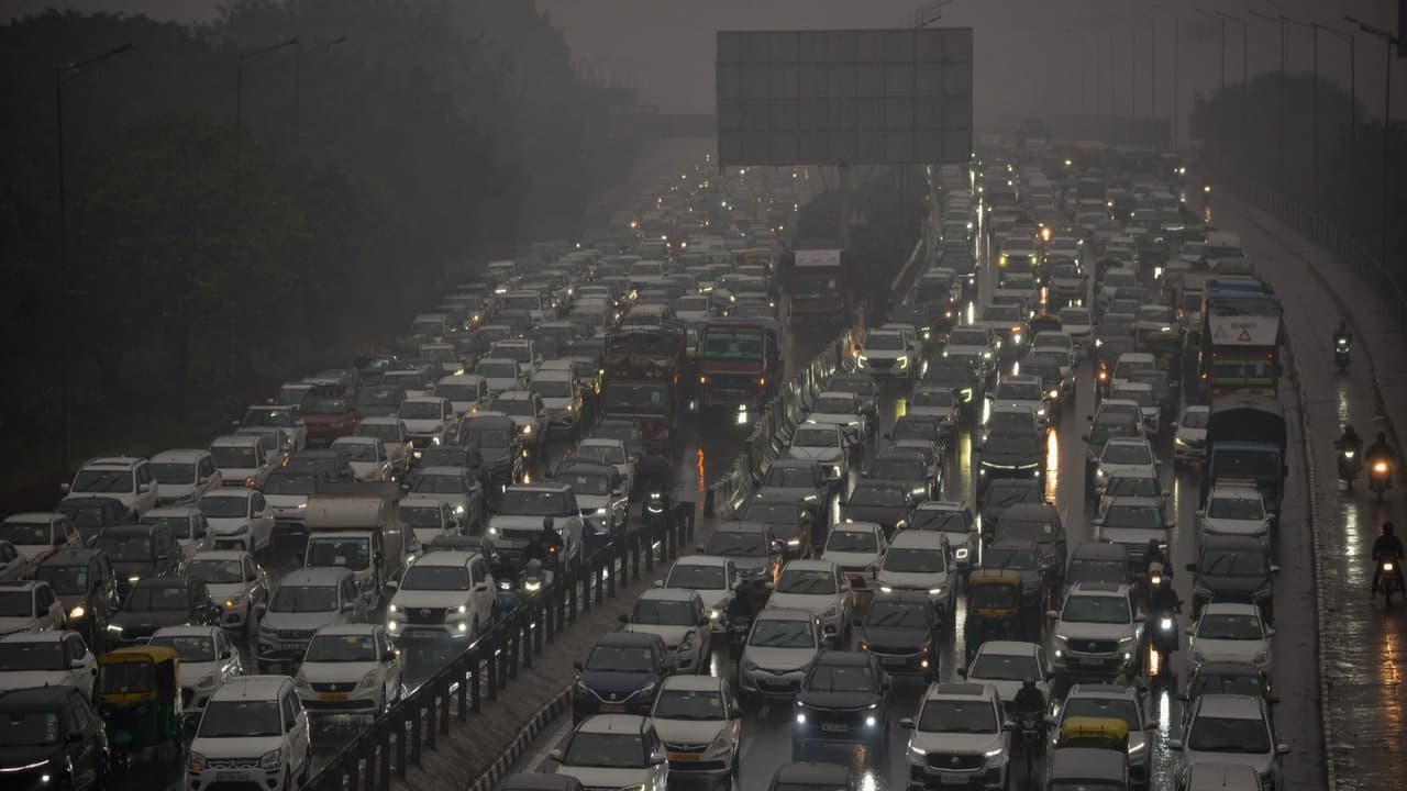 Delhi's air quality improves after rain, AQI in 'poor' category