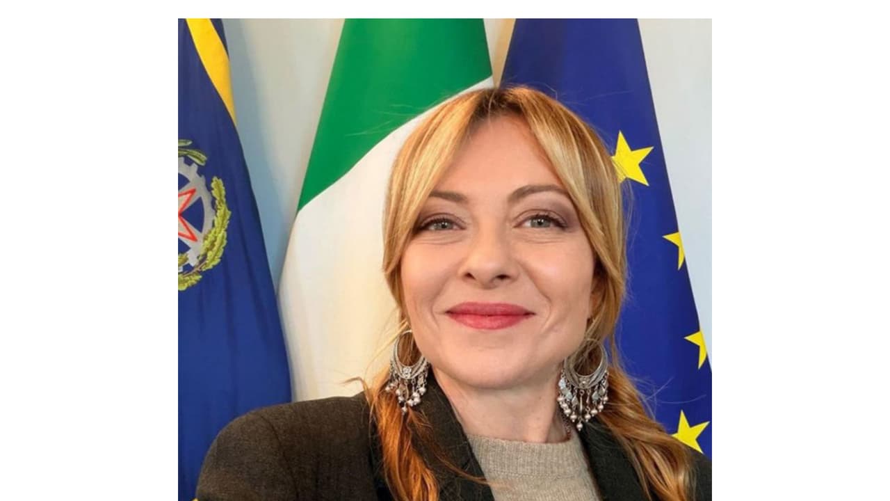 Italian PM Giorgia Meloni's jhumka earrings grab internet's attention