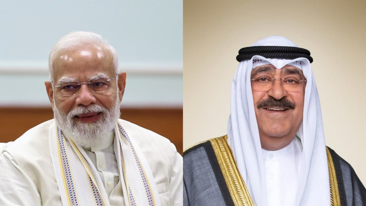 PM Modi, Kuwait's Emir discuss West Asia security, de-escalation