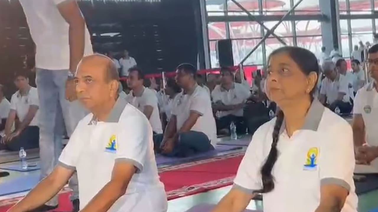 Yoga Day in Dhaka: Envoy Dinesh Trivedi joins hundreds of enthusiasts