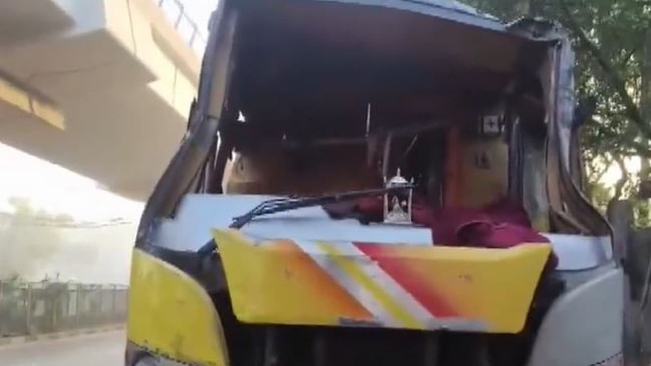 Delhi bus accident: 2 dead, several injured as bus overturns in Karol ...