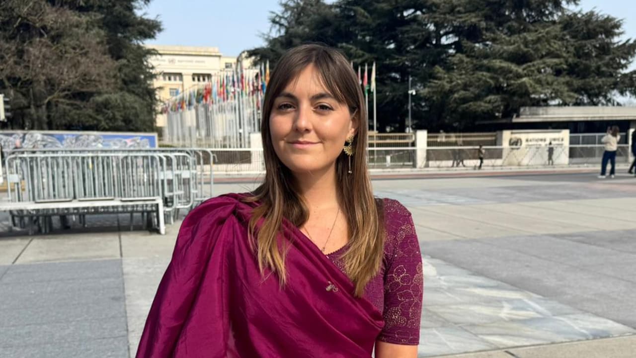 Sambhali Trust volunteer voices challenges of Pak migrants at UNHRC