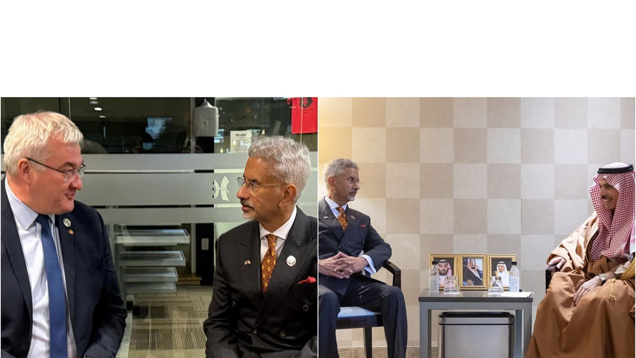 Jaishankar meets Saudi, Ukraine FMs at G7; discusses energy, ties