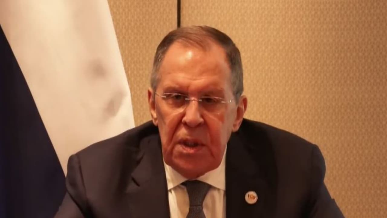 Lavrov blames US-Israel 'unprovoked aggression' for Hormuz crisis