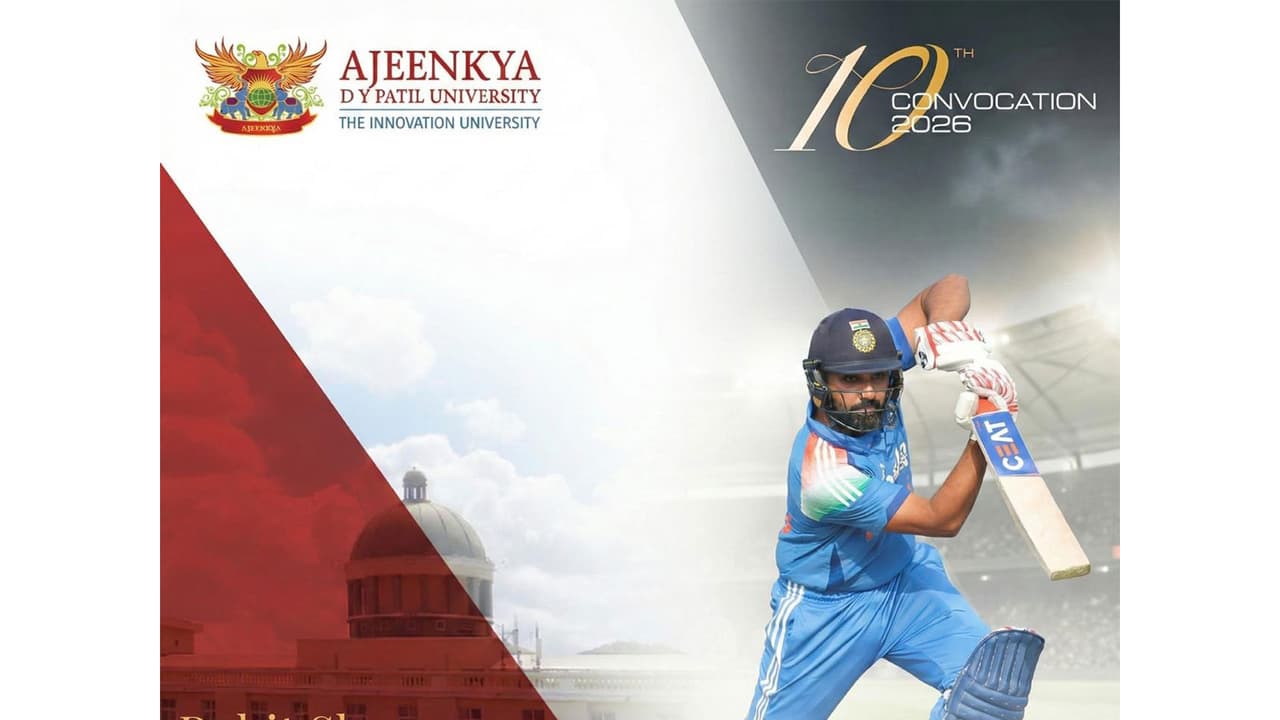Rohit Sharma to get honorary doctorate at ADYPU's 10th convocation