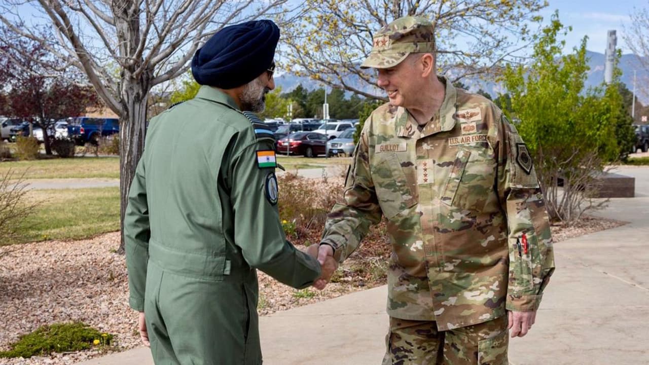 India-US Defence Ties: IAF Chief AP Singh Meets US NORTHCOM Commander