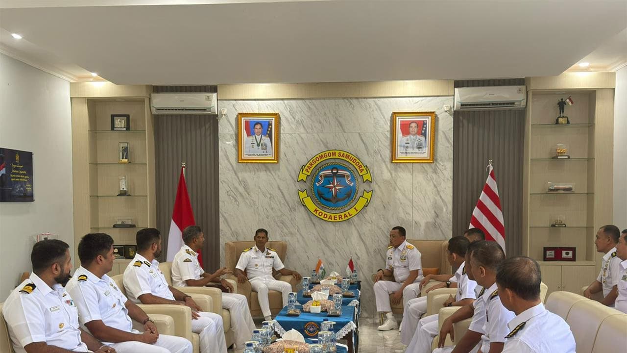 Indian Navy enhances maritime ties with Indonesia in three-day visit