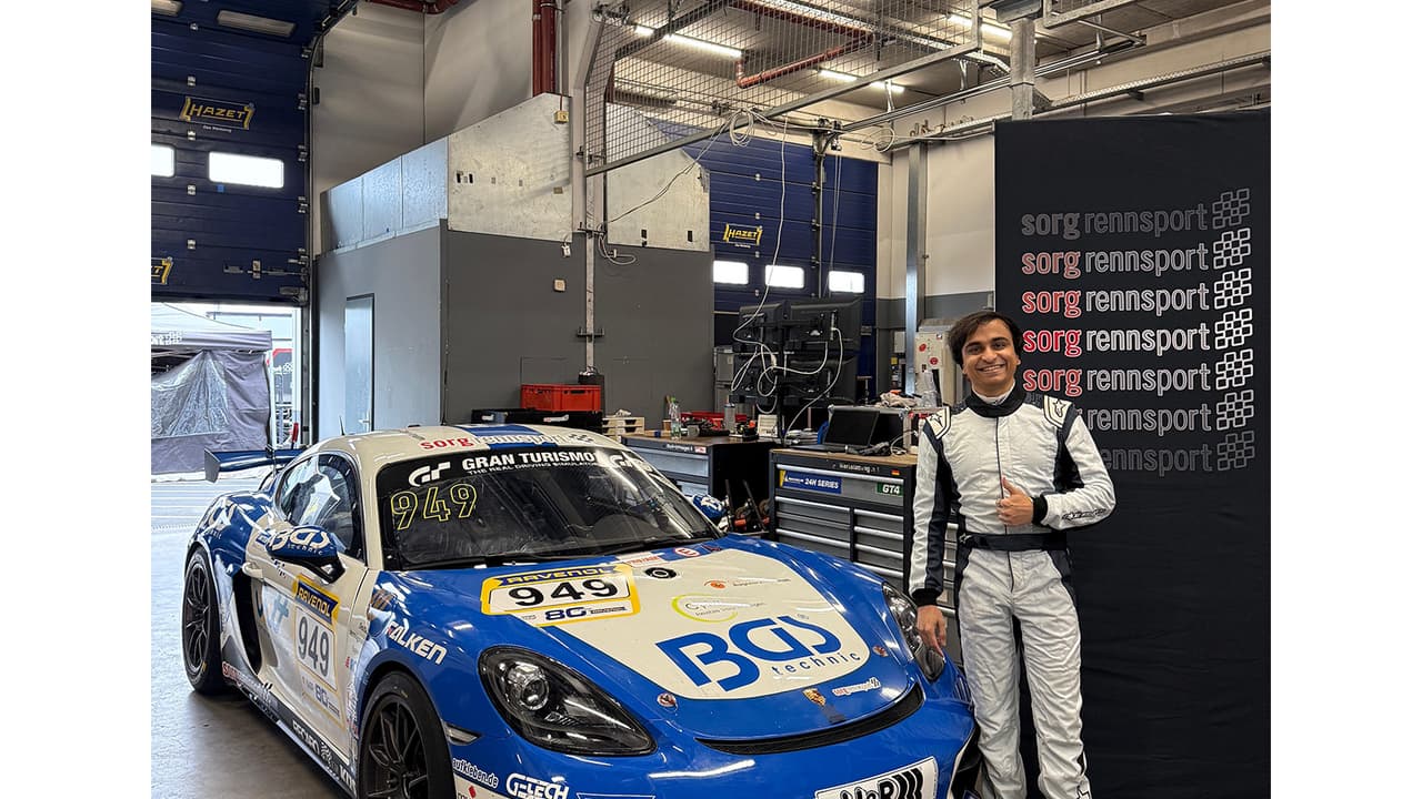 Indian driver Akshay Gupta to race Porsche Cayman GT4 in Nurburgring