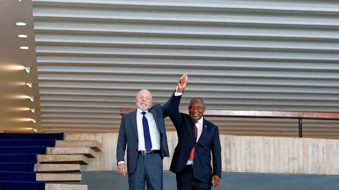 Ramaphosa lauds Lula for strengthening Brazil-South Africa partnership