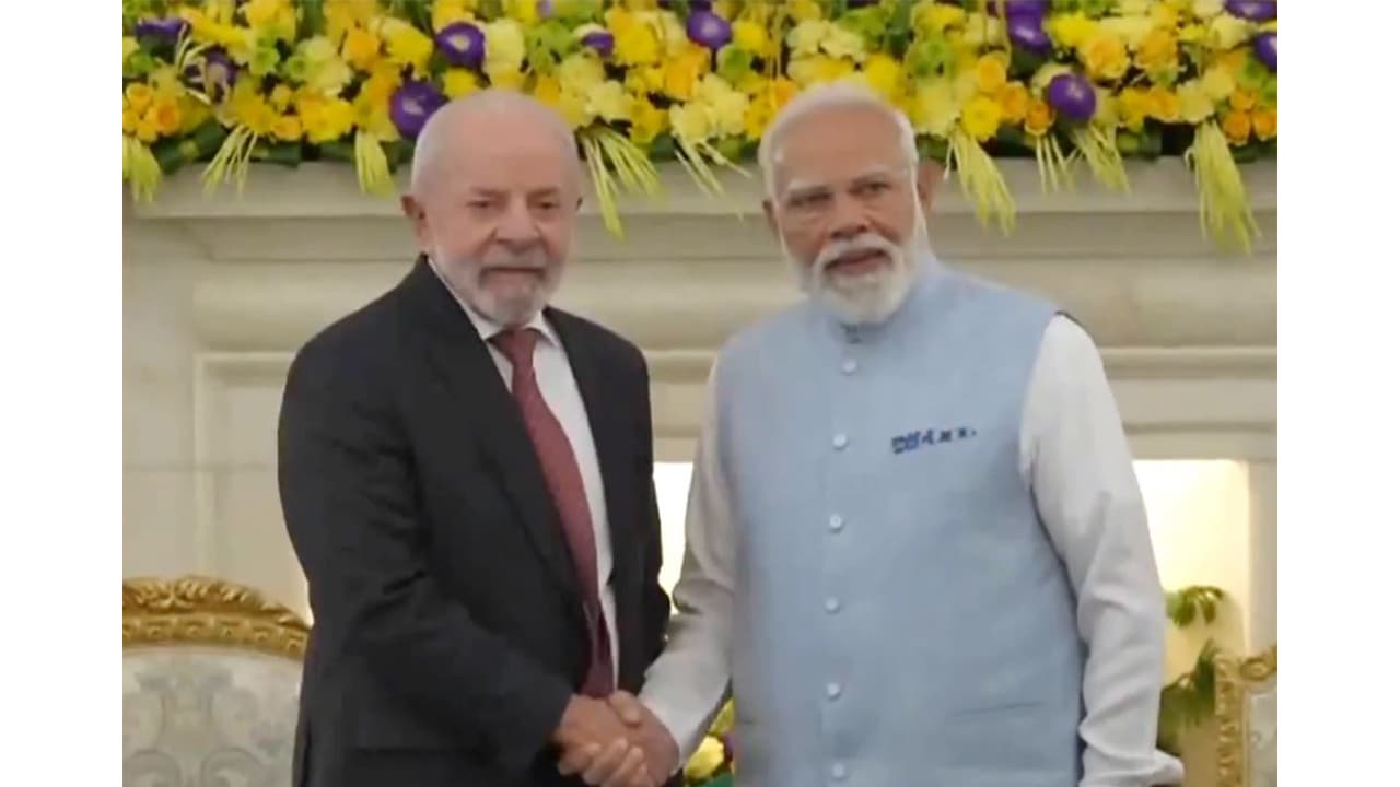 PM Modi, Brazil's Lula hold bilateral talks in New Delhi on Saturday
