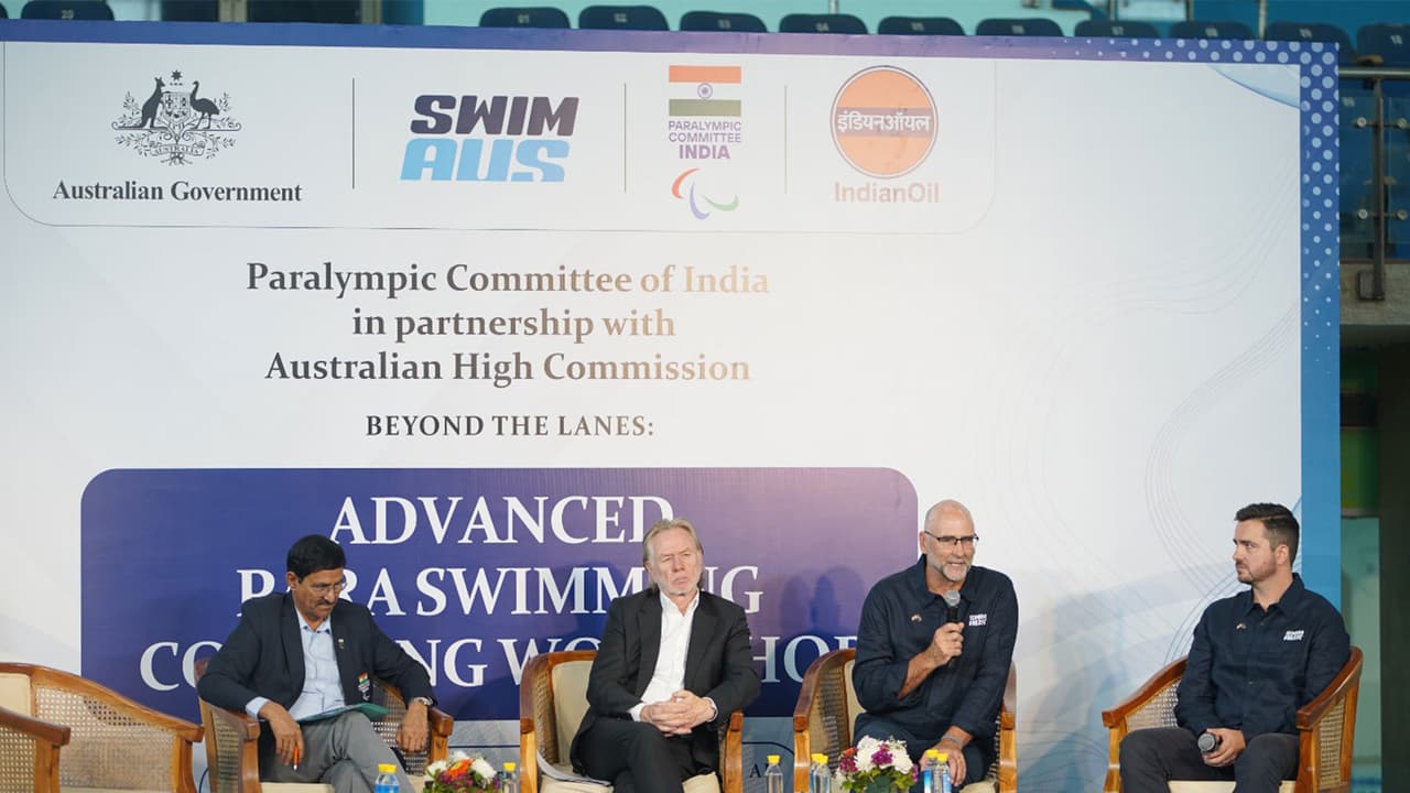 India-Australia partnership to boost para-swimming coaching ecosystem