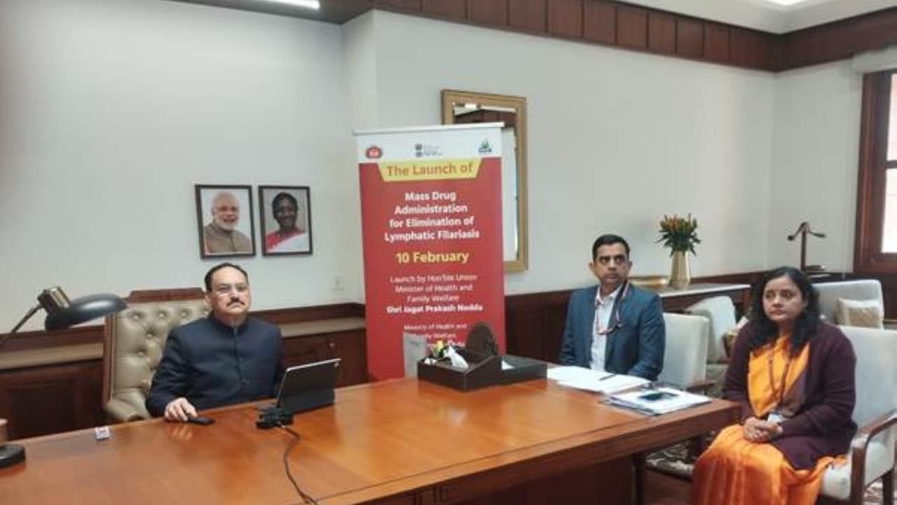 Health Minister Nadda launches nationwide MDA campaign to eliminate LF