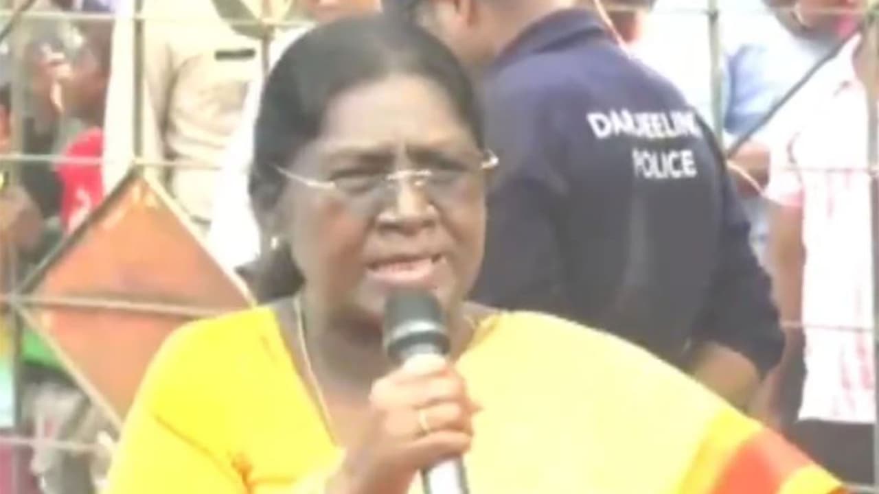 President Murmu disappointed with Santal conference venue in Darjeeling