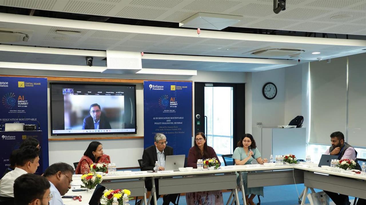 Reliance Foundation hosts high-level roundtable on AI in Education