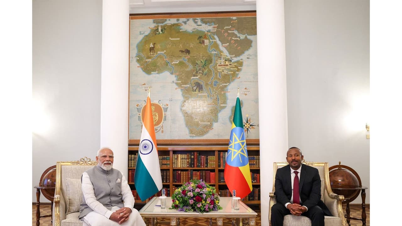India, Ethiopia Elevate Ties to Strategic Partnership, Focus on 3 Areas
