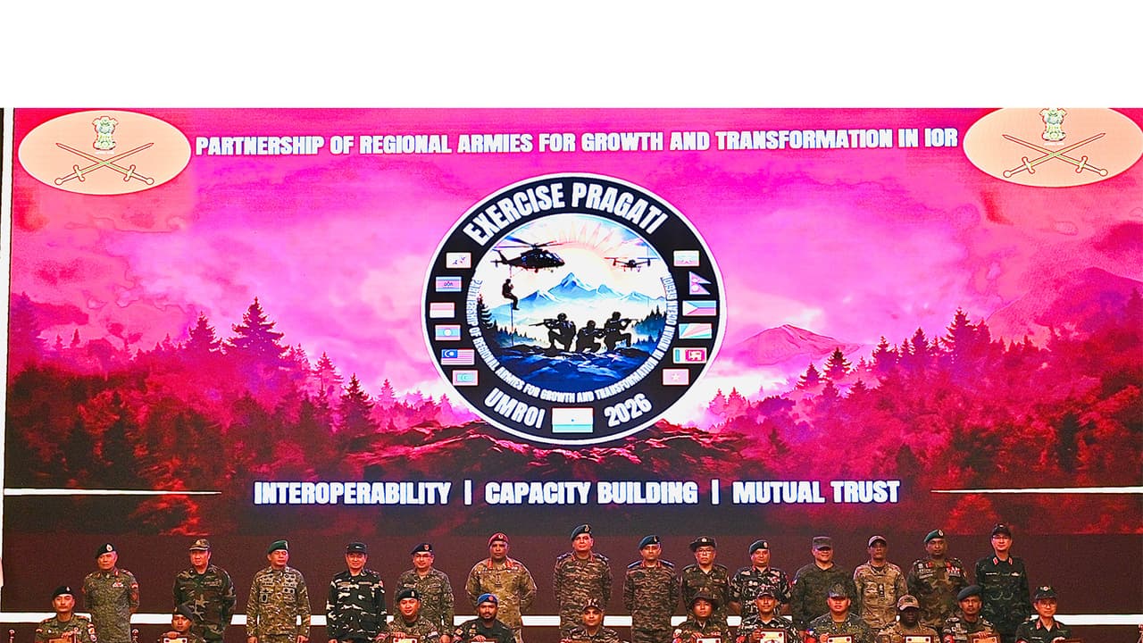 Exercise PRAGATI 2026: 13 nations conclude maiden military drill