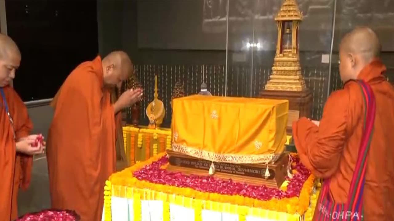 Sacred Devnimori Relics of Lord Buddha to be displayed in Sri Lanka