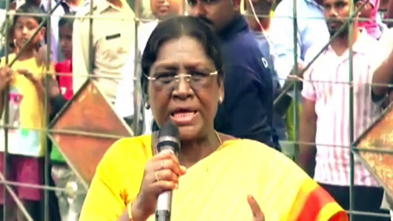 President Murmu at Santal meet, honours community's brave ancestors