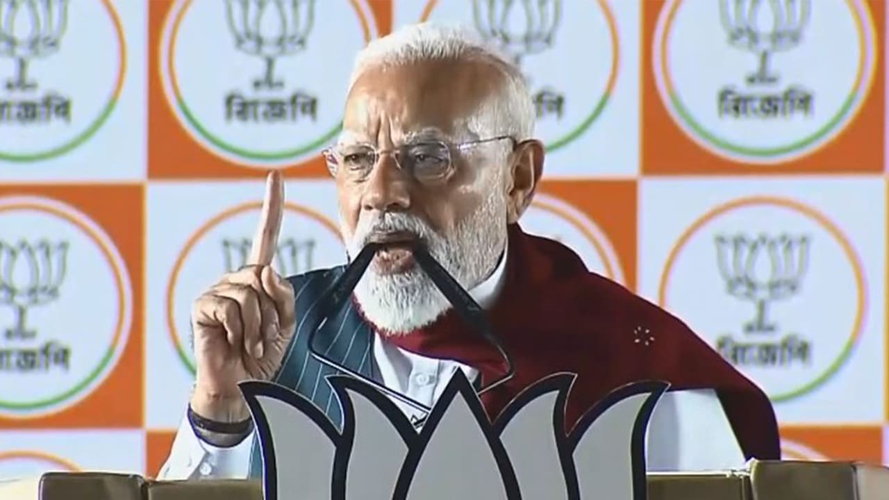 PM Modi slams TMC for 'snatching' OBC rights for Muslim vote bank