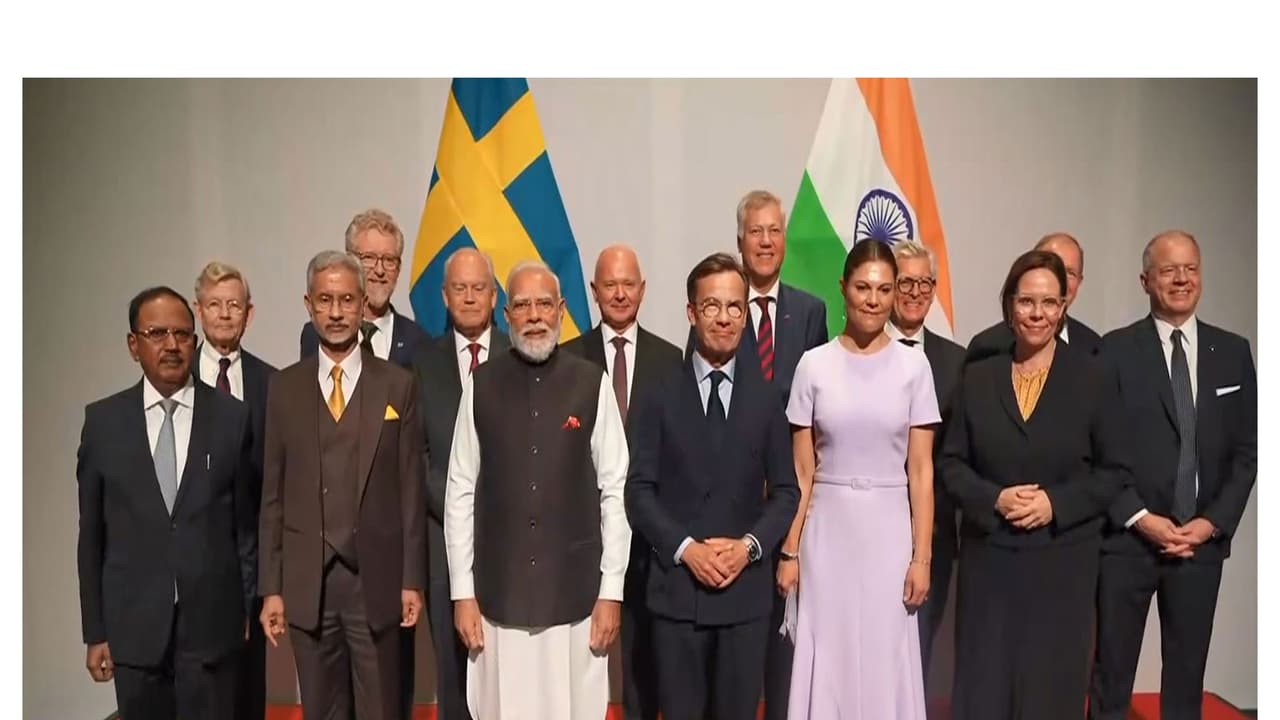 PM Modi receives Sweden's highest honour, Royal Order of Polar Star