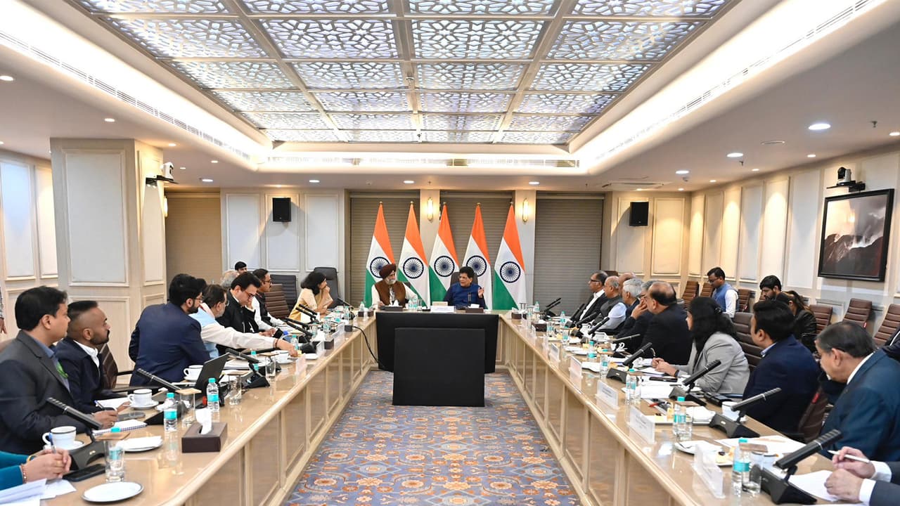 Goyal holds talks to boost India's pharma ecosystem, accelerate growth