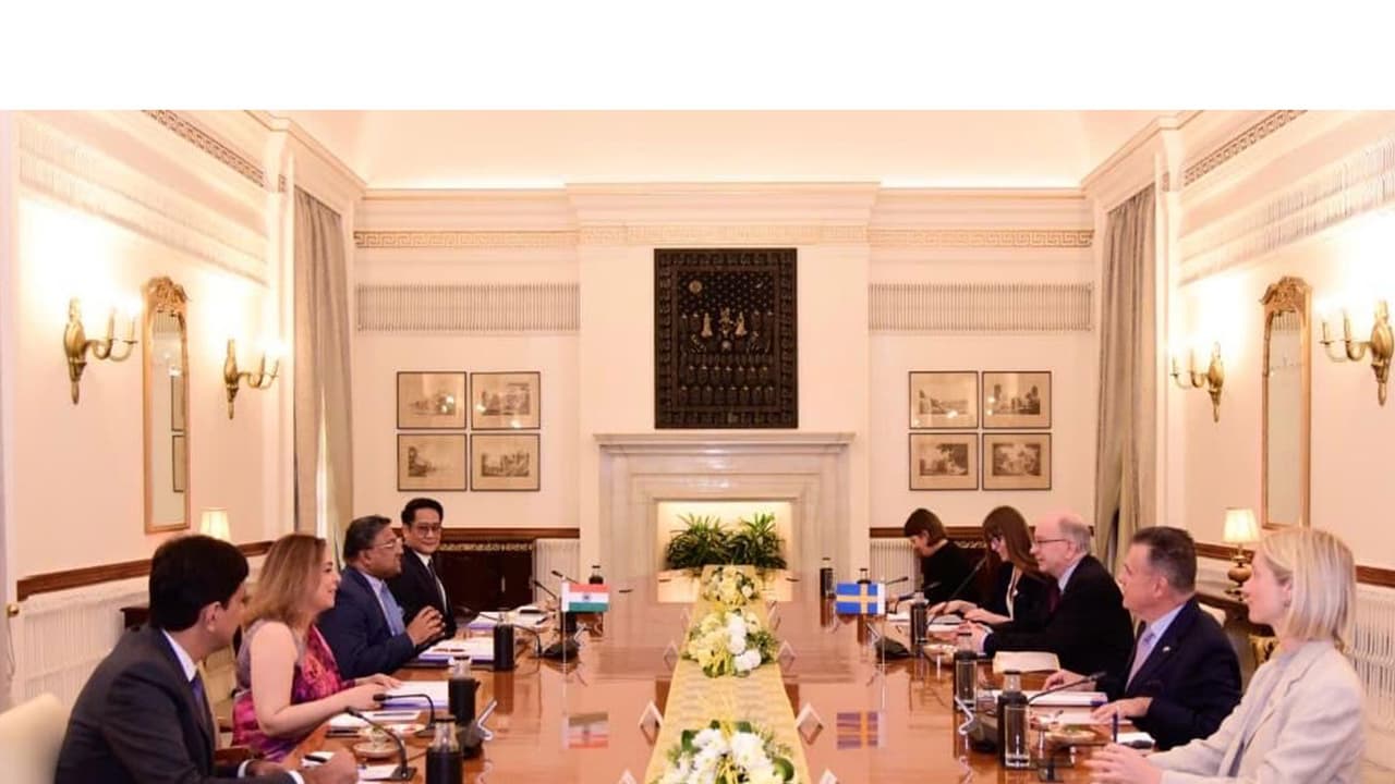 India, Sweden hold 8th Foreign Office Consultations in New Delhi